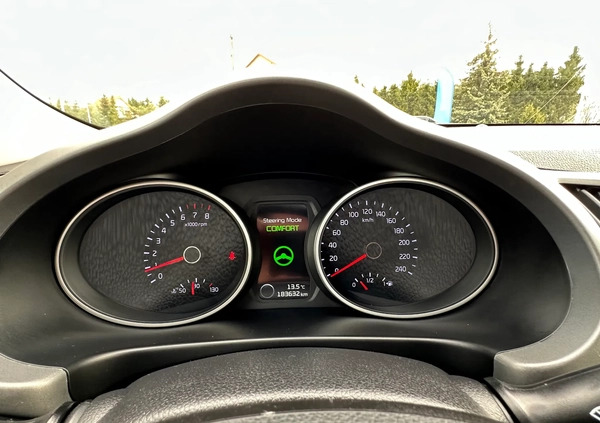 Kia Sportage cena 47900 przebieg: 183000, rok produkcji 2014 z Stawiszyn małe 211